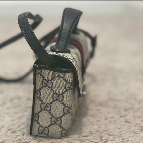 Gucci Padlock mini bag with Web - Picture 2 of 7